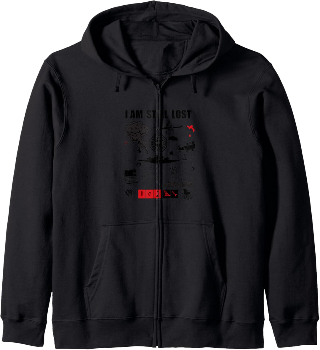 Lost Immernoch Verloren Kapuzenjacke