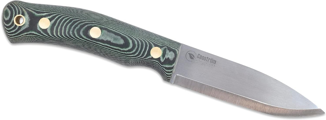 Casström No.10 Swedish Forest Knife in Green Micarta (Sandvik stainless steel)