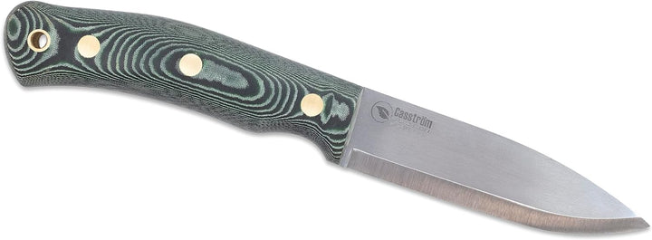 Casström No.10 Swedish Forest Knife in Green Micarta (Sandvik stainless steel)