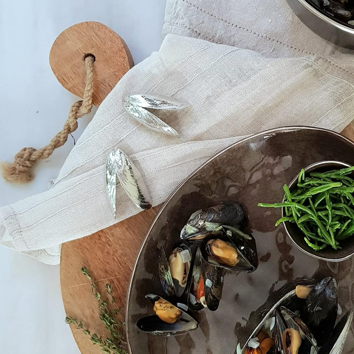 Anovi Muschelbesteck 2-teilig
