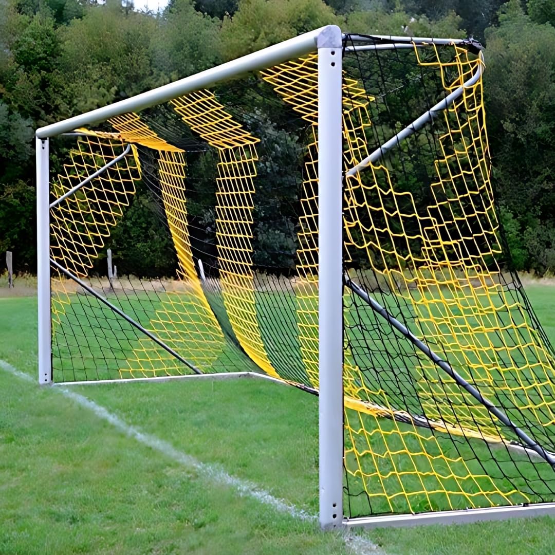 Fussball Jugend Tornetz Fussballtornetz 5,15 m x 2,05 m Tiefe Oben 1,00 unten 1,00 m Fussballnetz zw