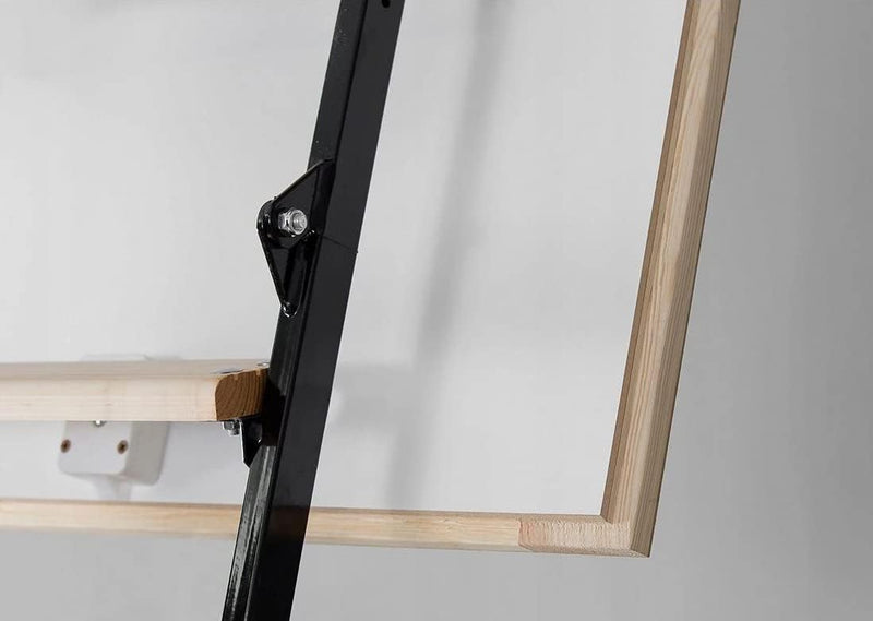 Bodentreppe Speichertreppe Gedämmte Dachbodentreppe U=1,22 W/m2K Mini Thermo Metall Raumhöhe 265cm W