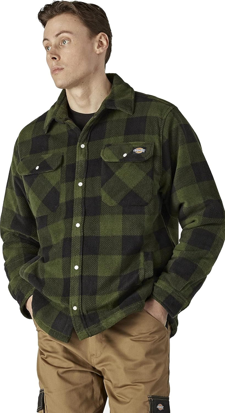 Dickies Herren Thermohemd, Grün, L EU Grün L, Grün L
