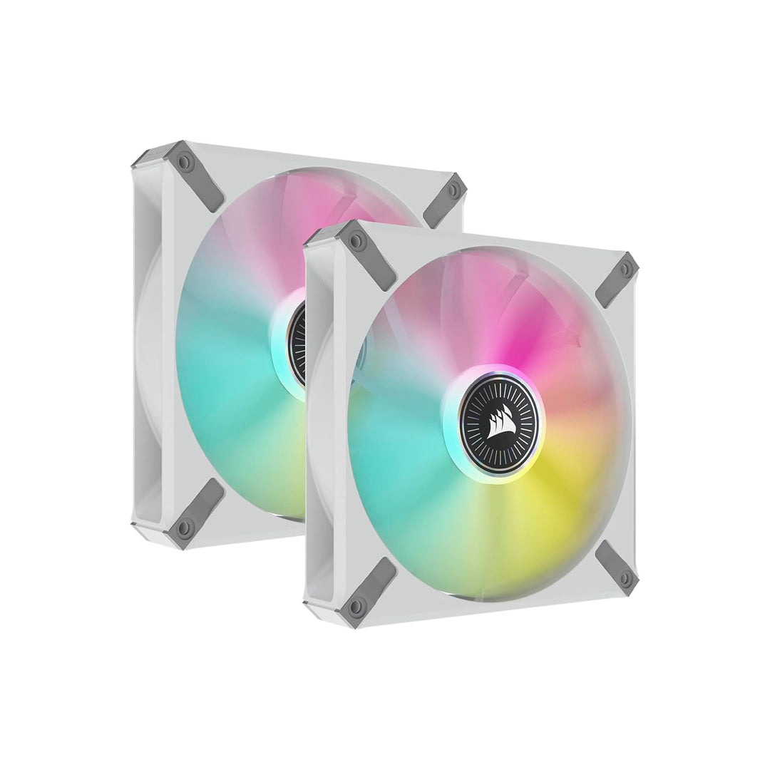 Corsair iCUE ML140 RGB ELITE, 140-mm-PWM-RGB-Lüfter (CORSAIR AirGuide-Technologie, Magnetschwebelage