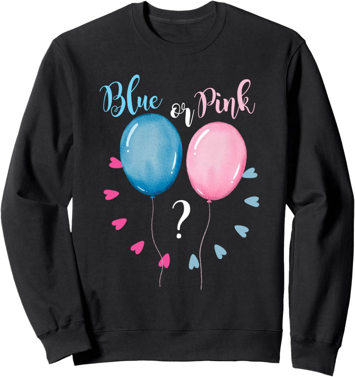 Gender Reveal Party Geschlecht Babyparty Mädche Junge Baby Sweatshirt