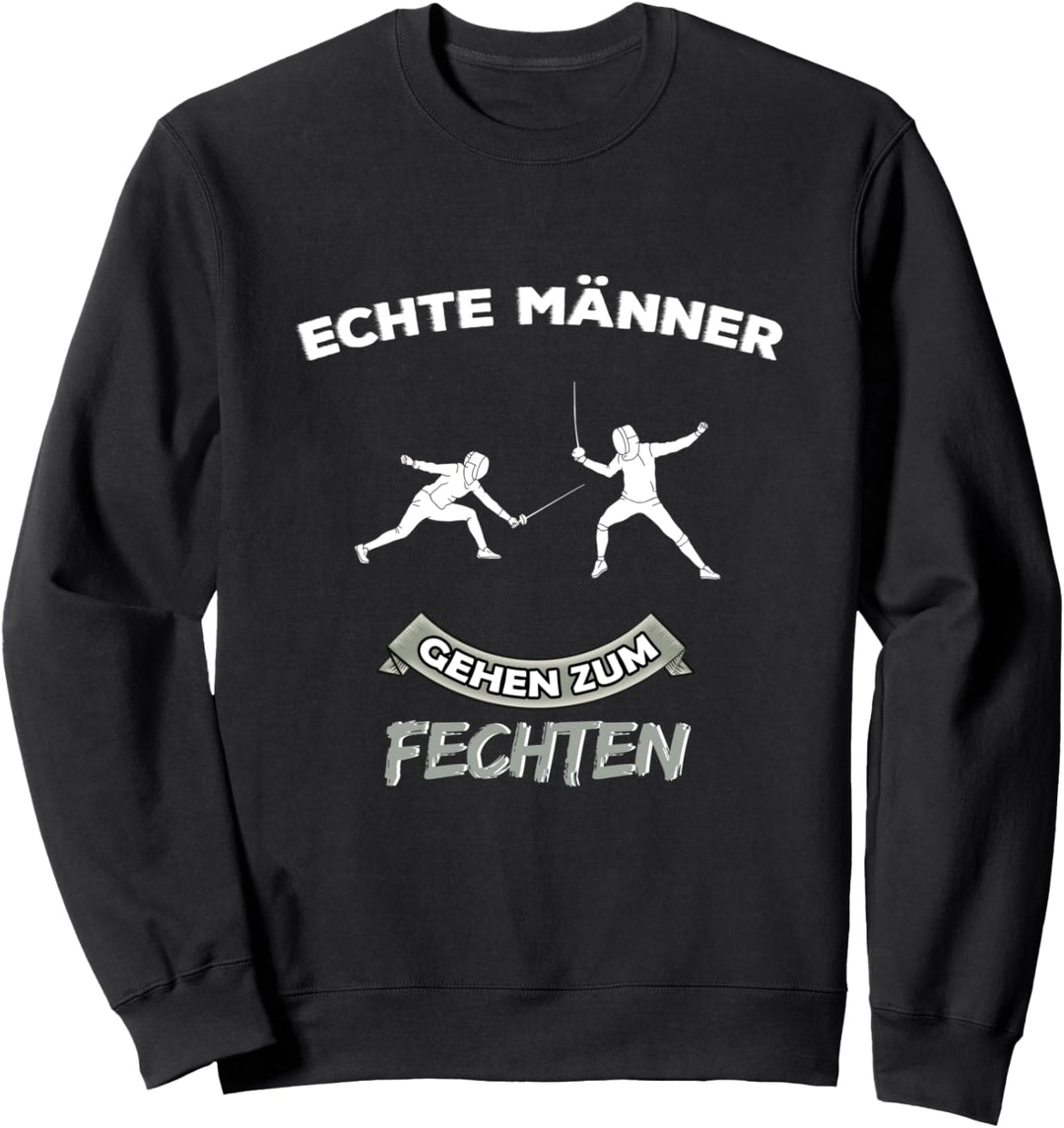 Fechten Lernen Spruch Lustig Degen Sport Kampfsport Fencing Sweatshirt