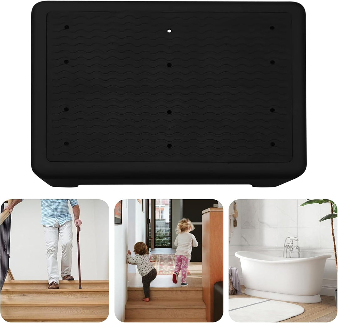 Hocker - Mobilitäts Tritthocker Für Senioren Am Bett | Rutschfester Fusshocker für Bett Badezimmer D