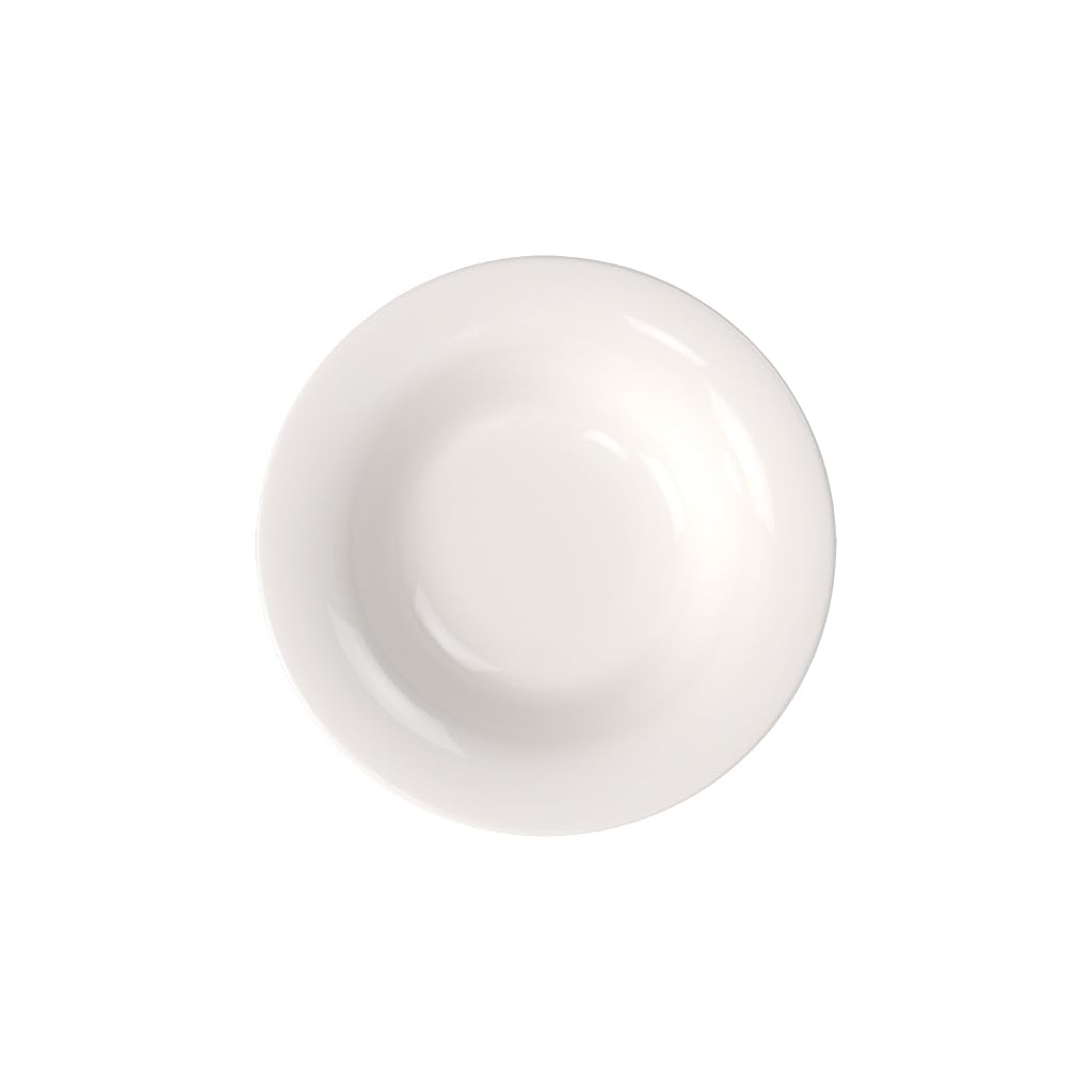 Villeroy und Boch New Cottage Basic Suppenteller, Premium Porzellan, 23 cm Modern & Schlicht, Modern