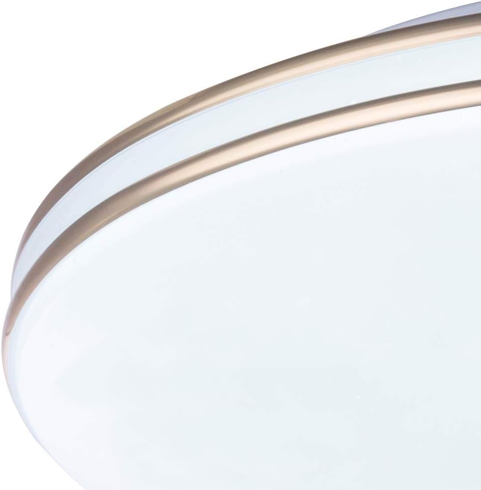 GLOBO Deckenleuchte, Metall, 24 W, Weiss