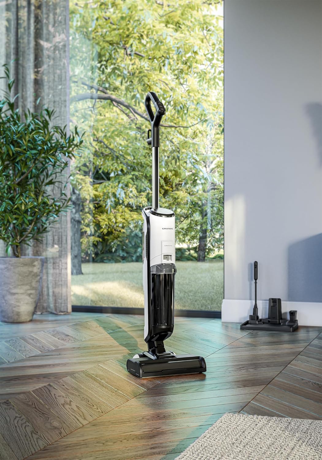 Grundig AquaFlex AF 5000 VCW 6270 3-in-1 Nass- und Trockensauger: saugt & wischt & trocknet in nur e