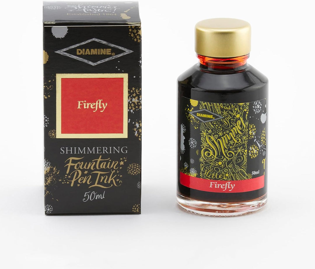 Diamine - Schimmernde Füllhalter-Tinte, Firefly 50ml