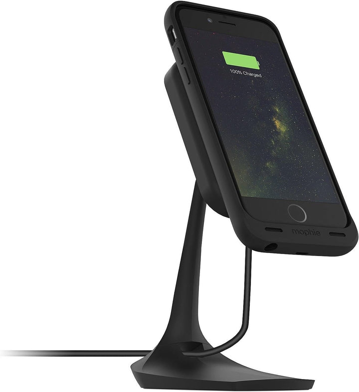 Mophie Charge Force Desk Mount mit kabelloser Aufladung, schwarz, Desk Mount