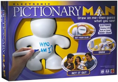 Electronic Pictionary Man Game by Mattel