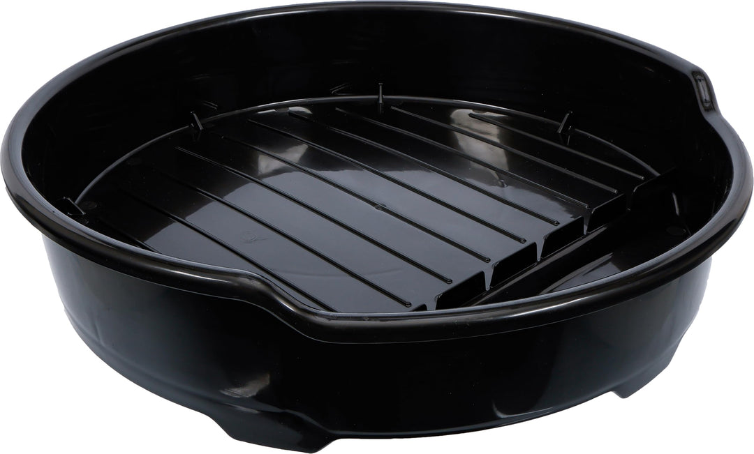 BGS 8942 | Ölfassaufsatz für 200-l-Fässer | 20 l, Schwarz