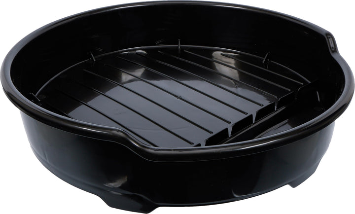 BGS 8942 | Ölfassaufsatz für 200-l-Fässer | 20 l, Schwarz