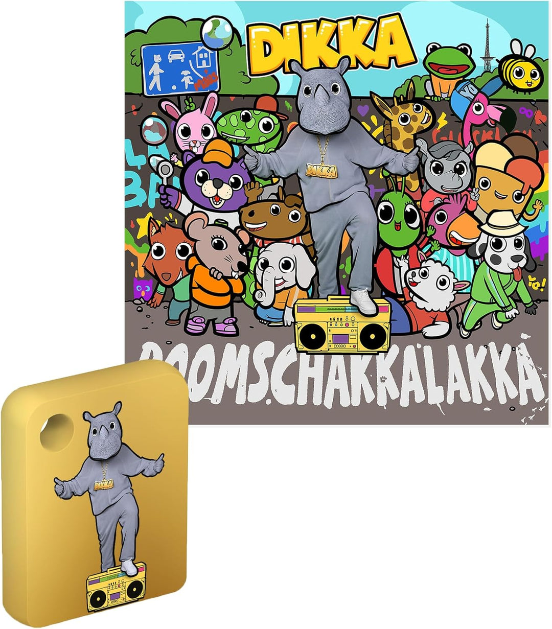 Galakto - Kinder Musik- und Hörspielplayer für zuhause und unterwegs, inkl. 2 Token DIKKA-Boom Schak