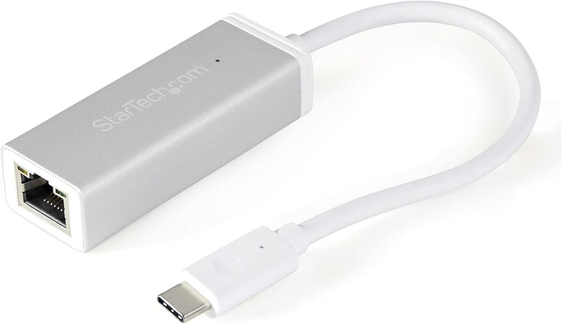 StarTech.com USB-C auf Gigabit Ethernet Adapter - Aluminium - Thunderbolt 3 Port kompatibel - USB Ty