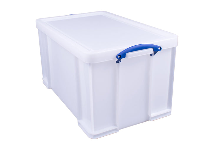 Really Useful Aufbewahrungsbox 84 Liter weiss stark 84 Litre, 84 Litre