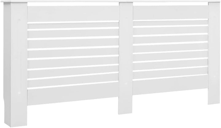 puraday Wohnzimmer 2 Stücke Heizkörperabdeckung 172x19x81.5 cm MDF Heizkörper Verkleidung Abdeckung