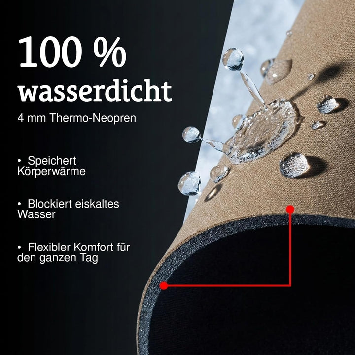 Shakespeare Sigma - wasserdichte Neopren Wathose mit Stollenstiefel für Männer und Frauen – zum Wate