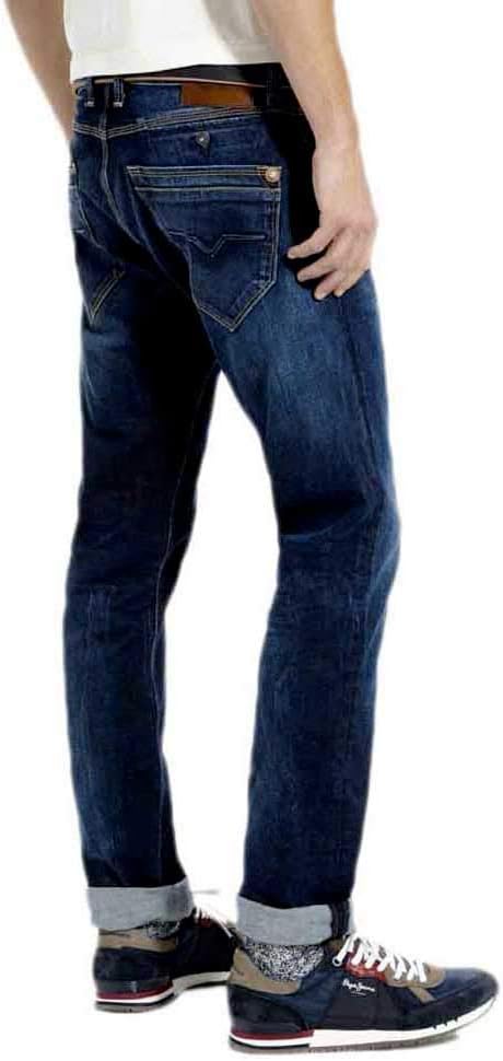 Pepe Jeans Herren Hose Spike 29W / 34L Blue (Denim-z45), 29W / 34L Blue (Denim-z45)