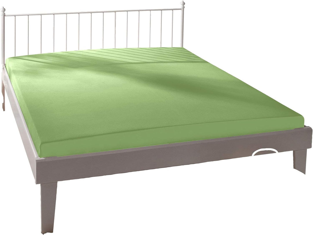 Bassetti Spannbettlaken 323 Limone Baumwolle/Elastan, Masse: 90cm x 190cm, 100cm x 220cm, 9225086 90