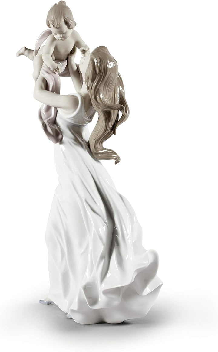 LLADRÓ Mutter Figur Mein Süsses Baby. Mutter. Porzellan.