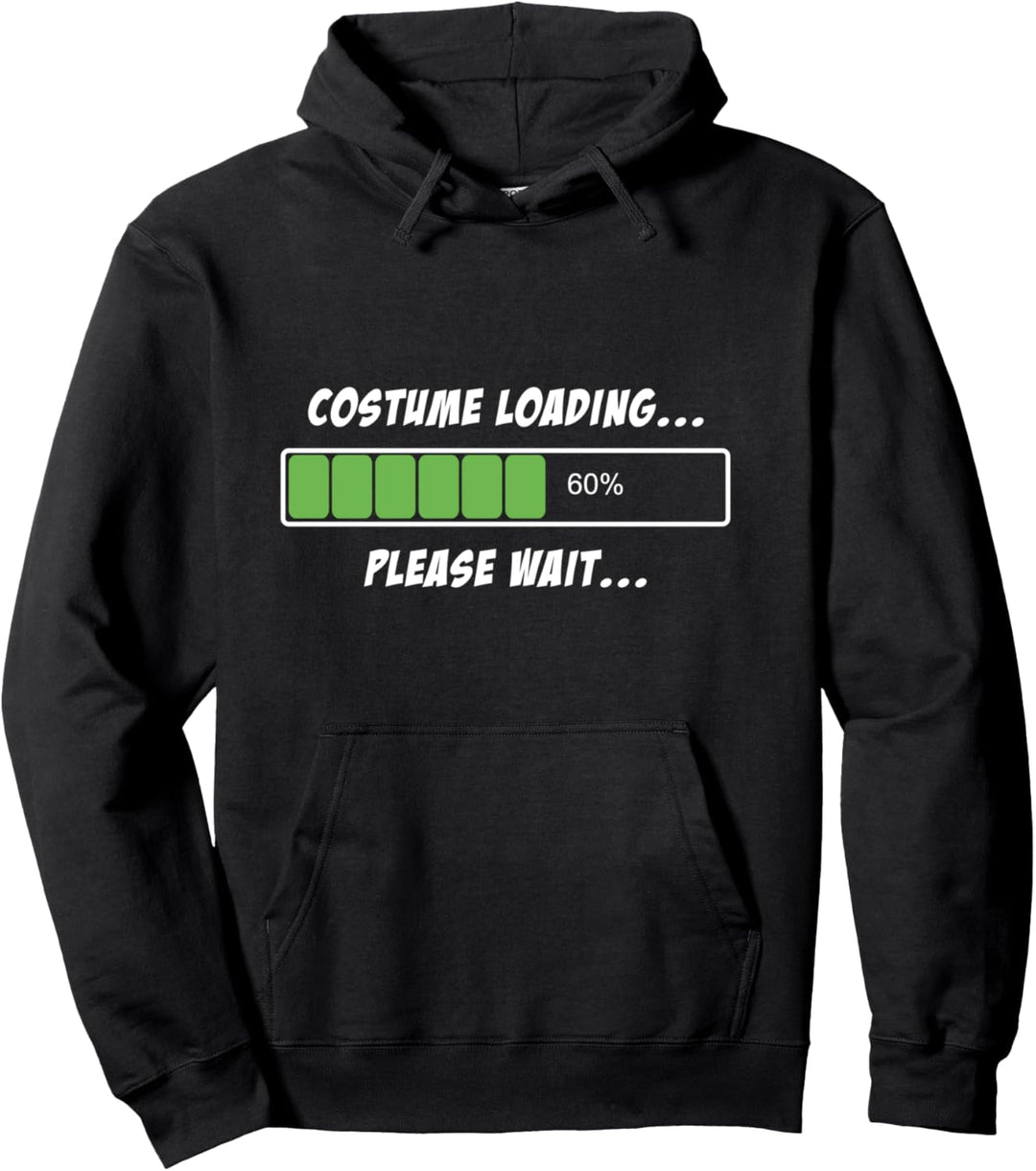 Halloween Costume Loading Pullover Hoodie