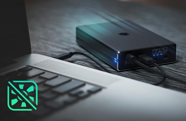 ICY BOX RAID Gehäuse für 2X 2,5 Zoll SSD & HDD, USB-C & USB-A Kabel, USB 3.1 Gen2 (10 Gbit/s), Alumi