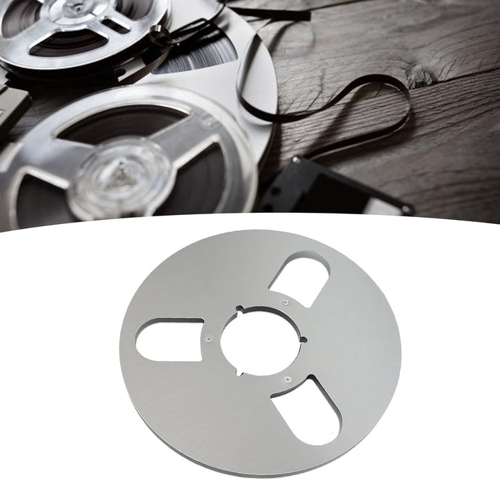Universal Takeup Reel, 10 Zoll Open Reel Takeup Reel 3 Löcher Aluminiumlegierung Takeup Reel Empty R
