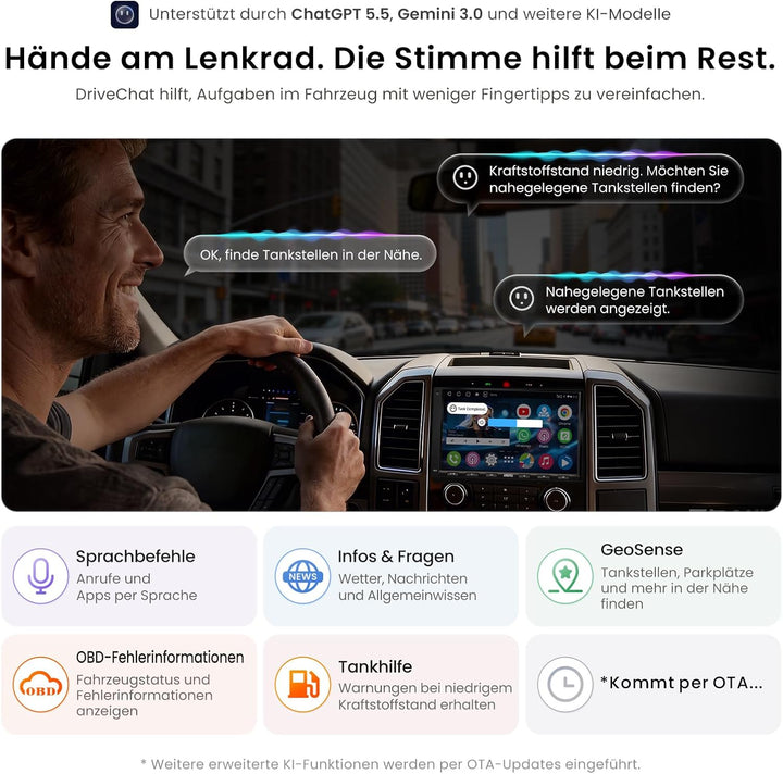 [Neu] ATOTO A6PF 7 Zoll Android Autoradio Doppel DIN Radio, Wireless CarPlay, Drahtloses Android Aut