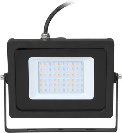 EUROLITE LED IP FL-30 SMD türkis | Wetterfester flacher Aussenstrahler (IP65) mit farbigen LEDs