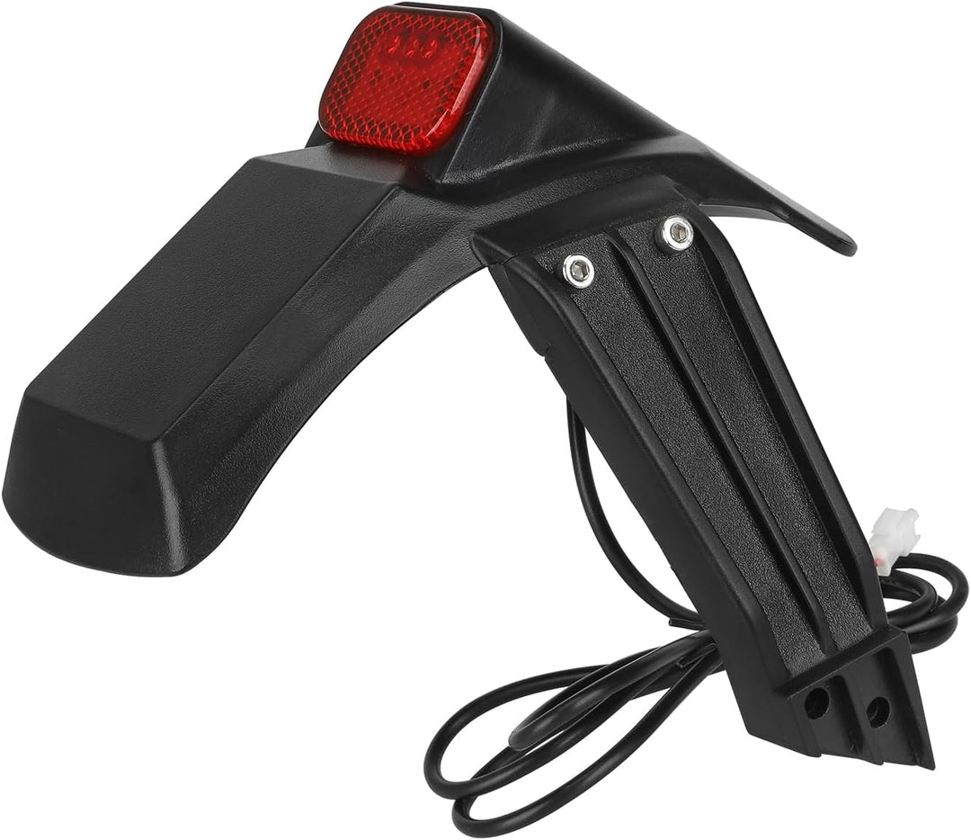 Hinterer Kotflügel mit Rückleucht für Kukirin G2 Pro Elektroroller, Hinterradschutzblech mit leerem