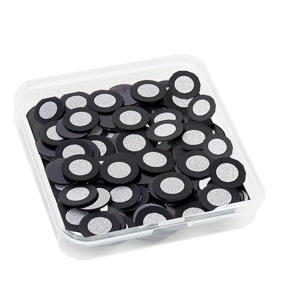 200 Stück (3 mm Innen/6 mm Aussen) Wiederverwendbare Hochreflektierende Magnetische 3D-Scan-Fiducial