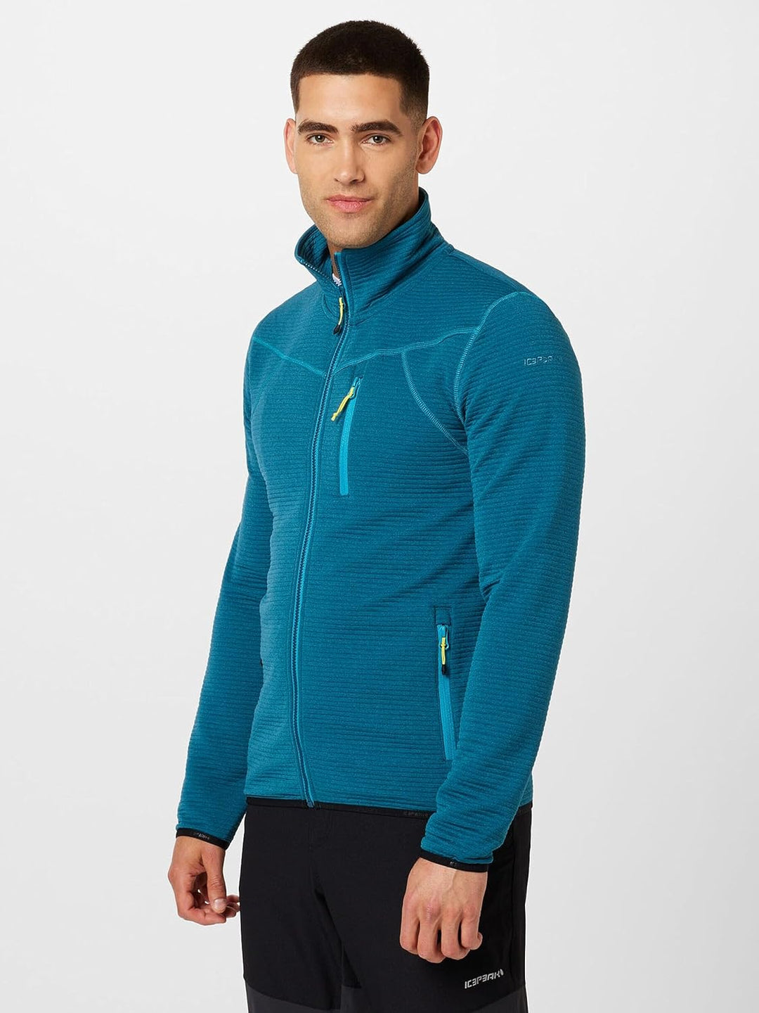 ICEPEAK Herren Funktionsfleecejacke Berthold S Türkis, S Türkis