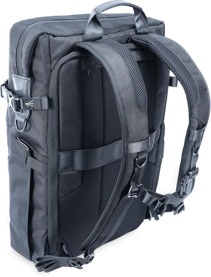 Vanguard VEO SELECT45M BK Rucksack/Schultertasche für DSLR-Kamera, Videoausrüstung oder Drohne, Schw
