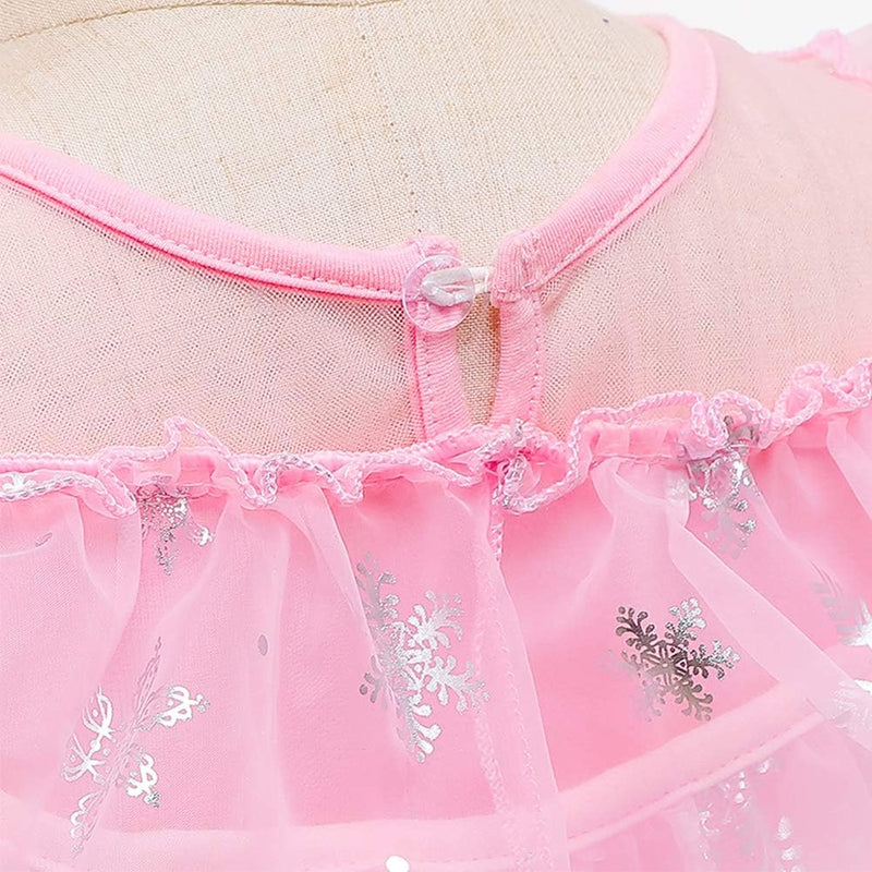 FYMNSI Mädchen Prinzessin Kostüm Kleid Umhang mit Zubehör Weihnachten Halloween Fasching Karneval Ve