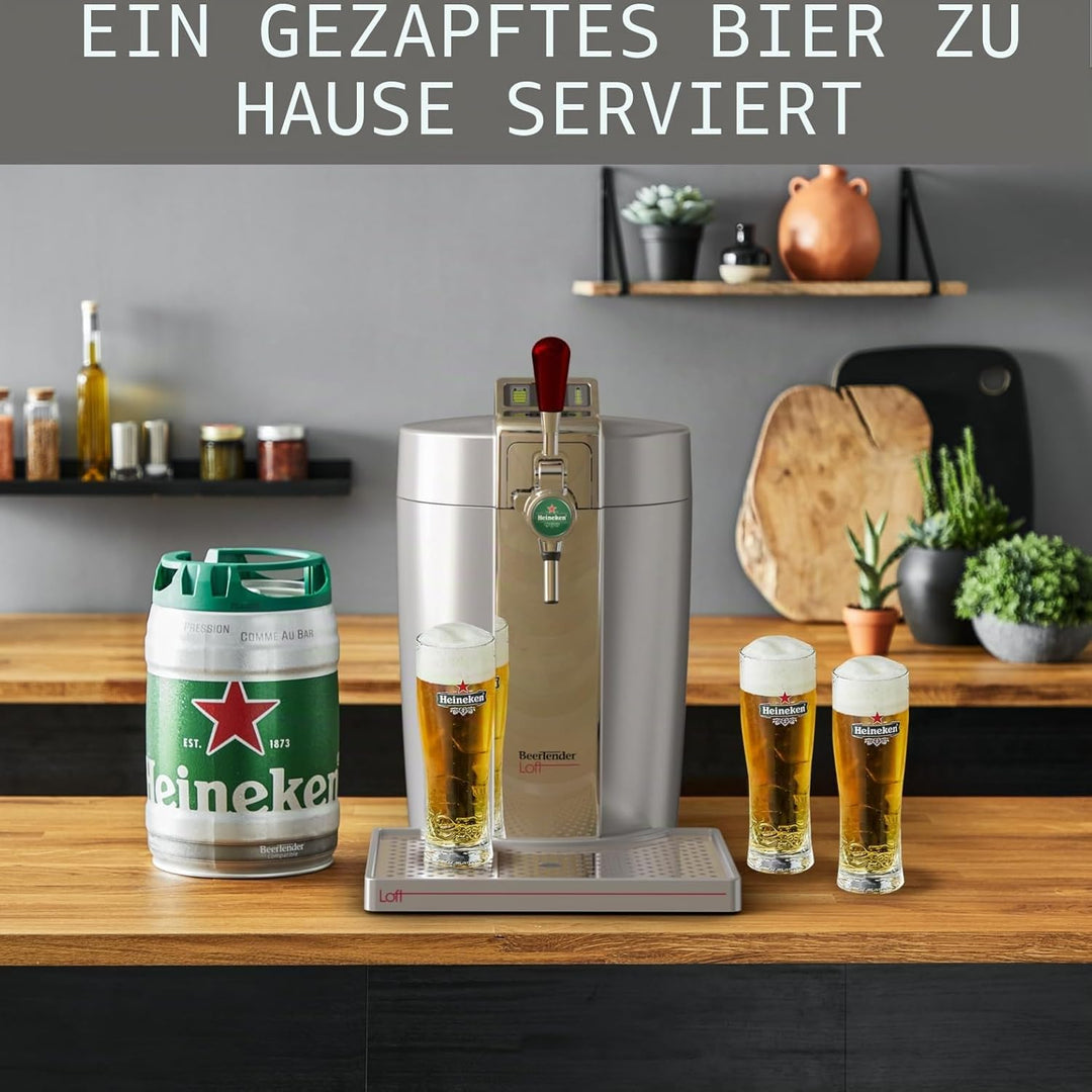 Krups VB700E00 Beertender Loft Edition Bierzapfgerät,
