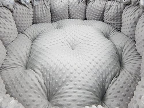 LOOLAY ENGELSNEST Kingsize XXL BABYNEST Nestchen-Ø 90cm Krabbledecke-Ø 155cm 2seitig Babynestchen Ba