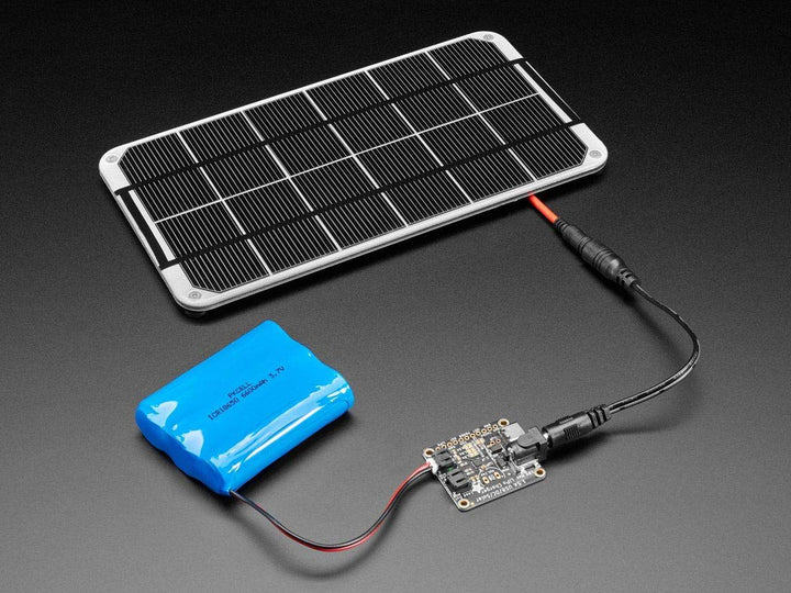 Adafruit Industries Universal USB/DC/Solar Lithium Ionen/Polymer Ladegerät (bq24074)