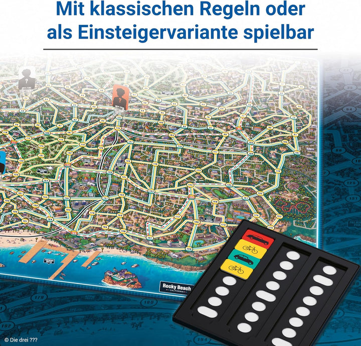 Ravensburger 24741 - Die DREI ??? Scotland Yard - Der Spieleklassiker für 2-6 Personen ab 8 Jahren m