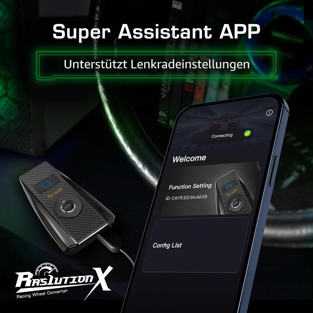 Brook Ras1ution X - Rennrad-Konverter für Xbox Series X|S, Xbox One & Xbox 360 | 60+ Radunterstützun