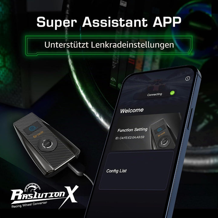 Brook Ras1ution X - Rennrad-Konverter für Xbox Series X|S, Xbox One & Xbox 360 | 60+ Radunterstützun