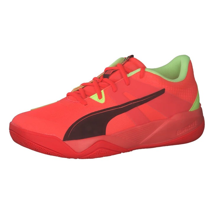 PUMA Herren Eliminate Pro Ii Hallenturnschuh 44 EU Red Blast Fast Yellow Puma Black, 44 EU Red Blast