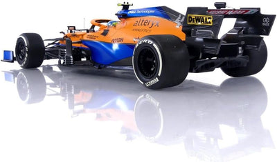 Minichamps 530213304 1:18 Mclaren F1 Team MCL35M-Lando Norris-2nd Place Italian GP 2021 Sammlerstück