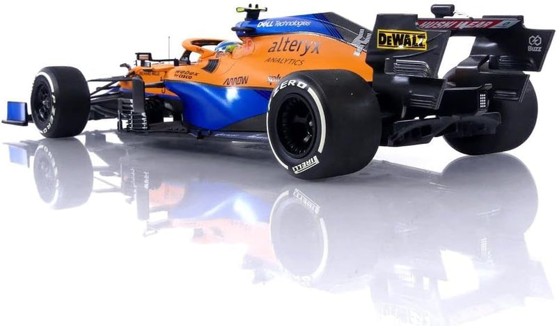 Minichamps 530213304 1:18 Mclaren F1 Team MCL35M-Lando Norris-2nd Place Italian GP 2021 Sammlerstück