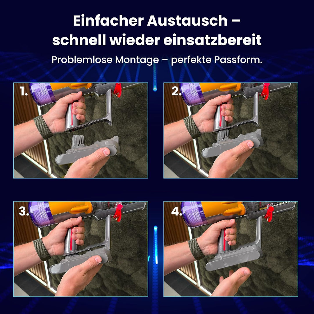 Extralink Akku für Dyson V11 Animal – 25,2V 3000mAh Ersatzakku, Lange Laufzeit, Li-Ion Batterie, kom
