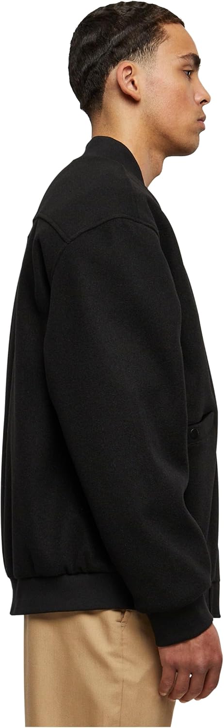 Urban Classics Herren Tb6332-bomber Blouson Jacke M Schwarz, M Schwarz