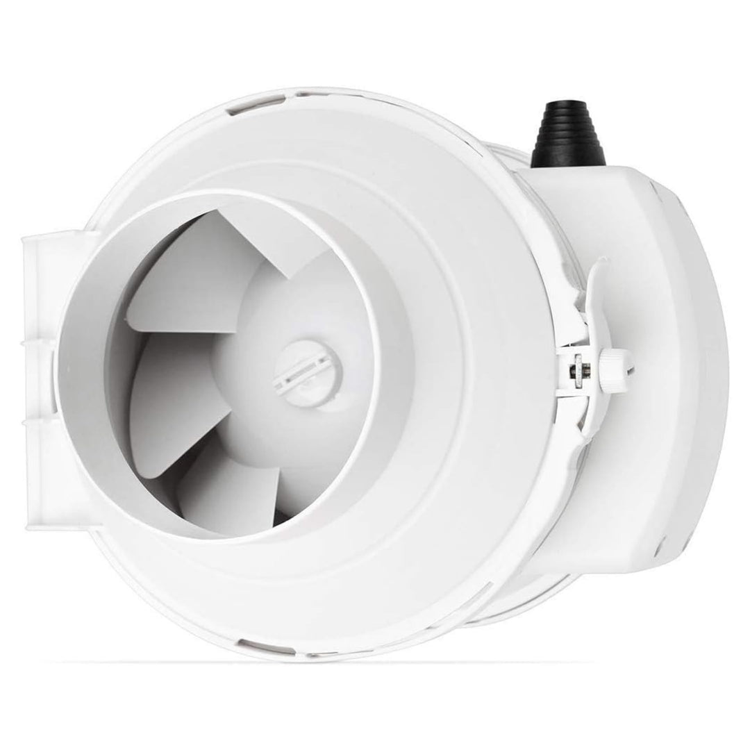 CALIFLOW Rohrventilator 100mm Leistungsstarker Inline Ventilator kombinierbar mit HEPA Filter Aktivk