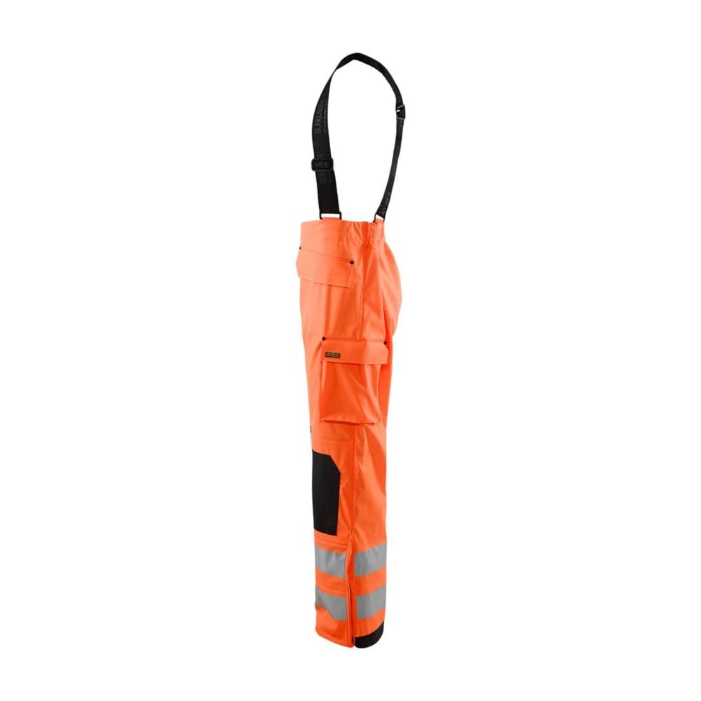 Blaklader 13022003 Regenhose High Visity Level 2, Hallo Vis Orange, Grösse XS Hochglanz-orange XS, H